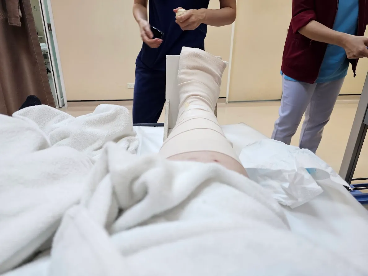 Da jeg brakk ankelen i Bangkok